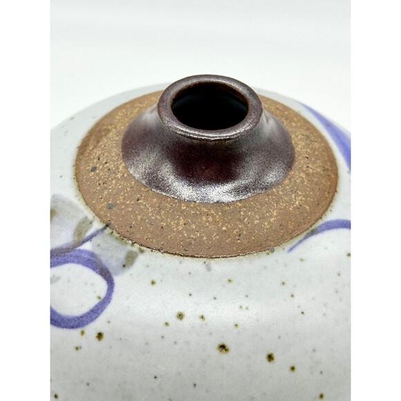 Vintage Handmade Studio Art Pottery Vase by Jim Sockwell of NC - Picture 7 of 10